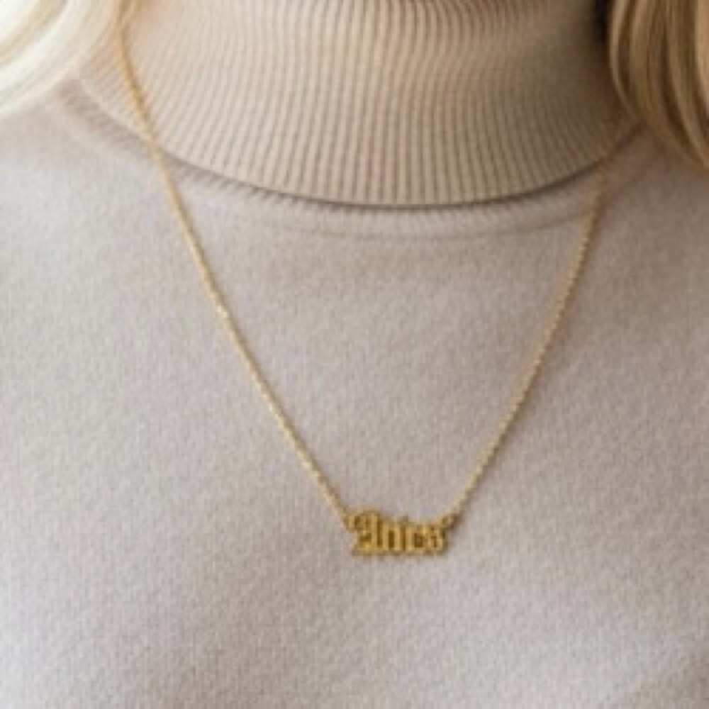 14K GOLD Plated stainless steel  Aries Necklace,Zodiac Sign Pendant,
New - Picture 2 of 7